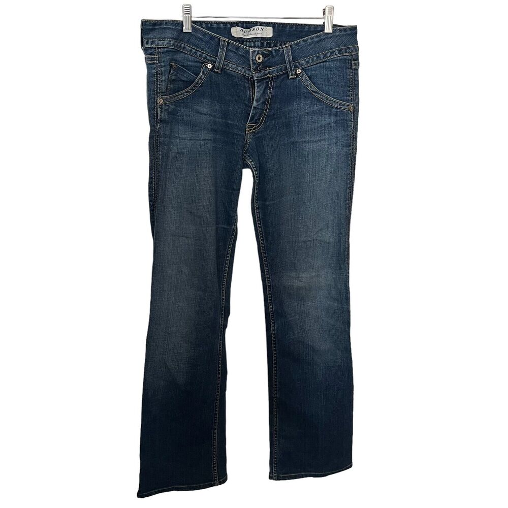 Hudson Signature Flap Supermodel in Dark size 31 made in usa